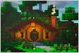 Minecraft I Como Construir uma Casa Hobbit COM
